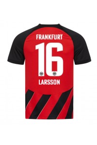 Fotbalové Dres Eintracht Frankfurt Hugo Larsson #16 Domácí Oblečení 2023-24 Krátký Rukáv